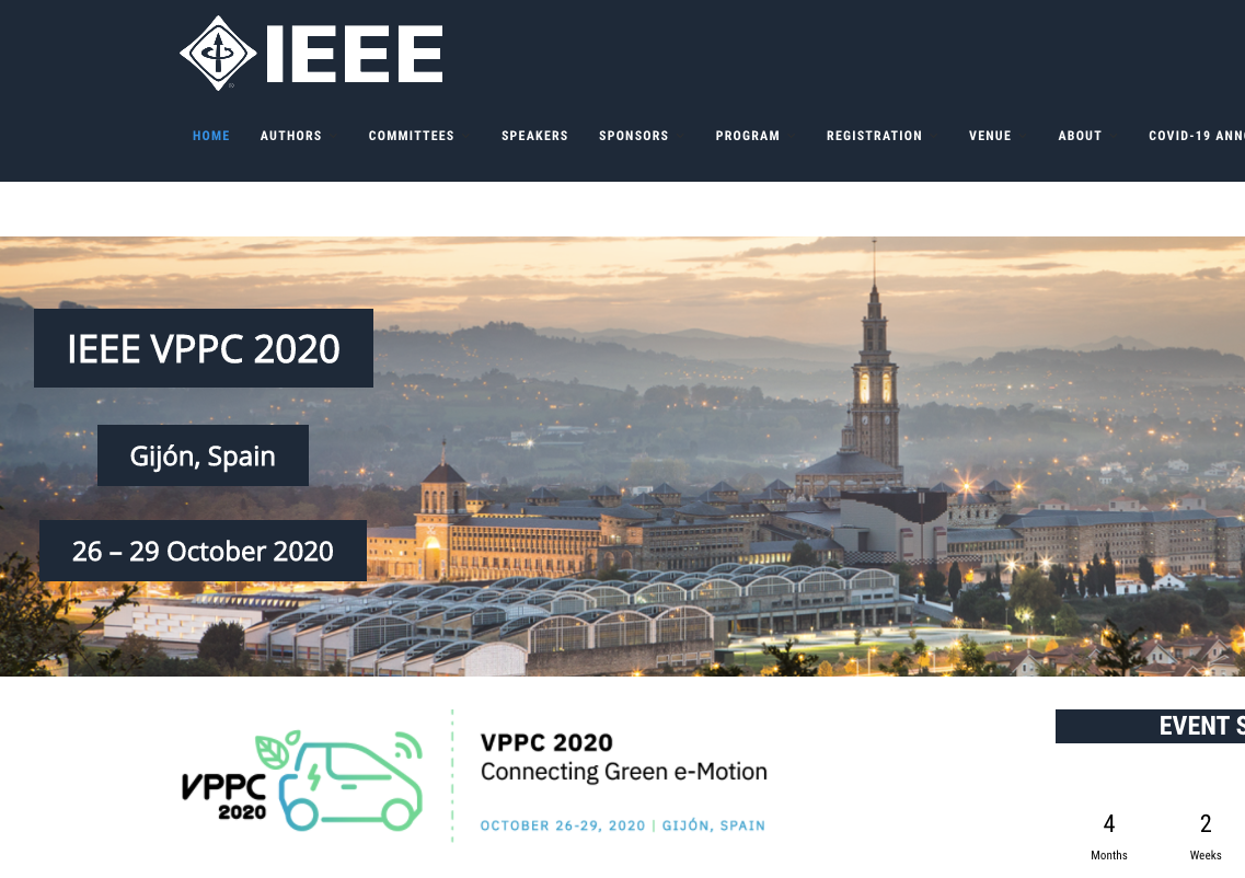 Presentación congreso VPPC’20 (noticia televisión)