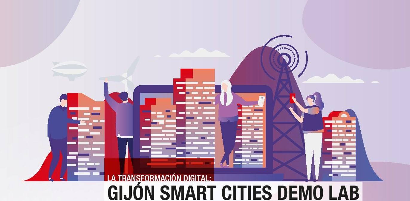 Visita de estudiantes de secundaria a Gijón Demo Lab